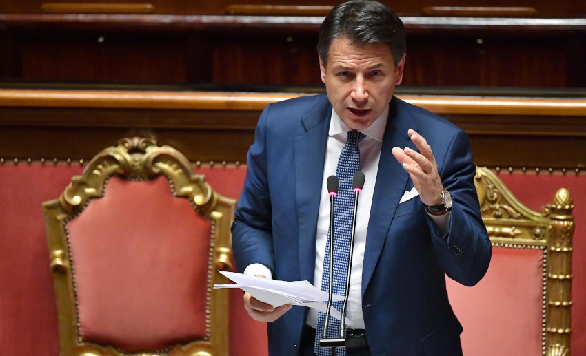 Presidente Conte alla Camera