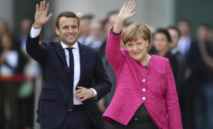 Europa oggi, Macron Merkel