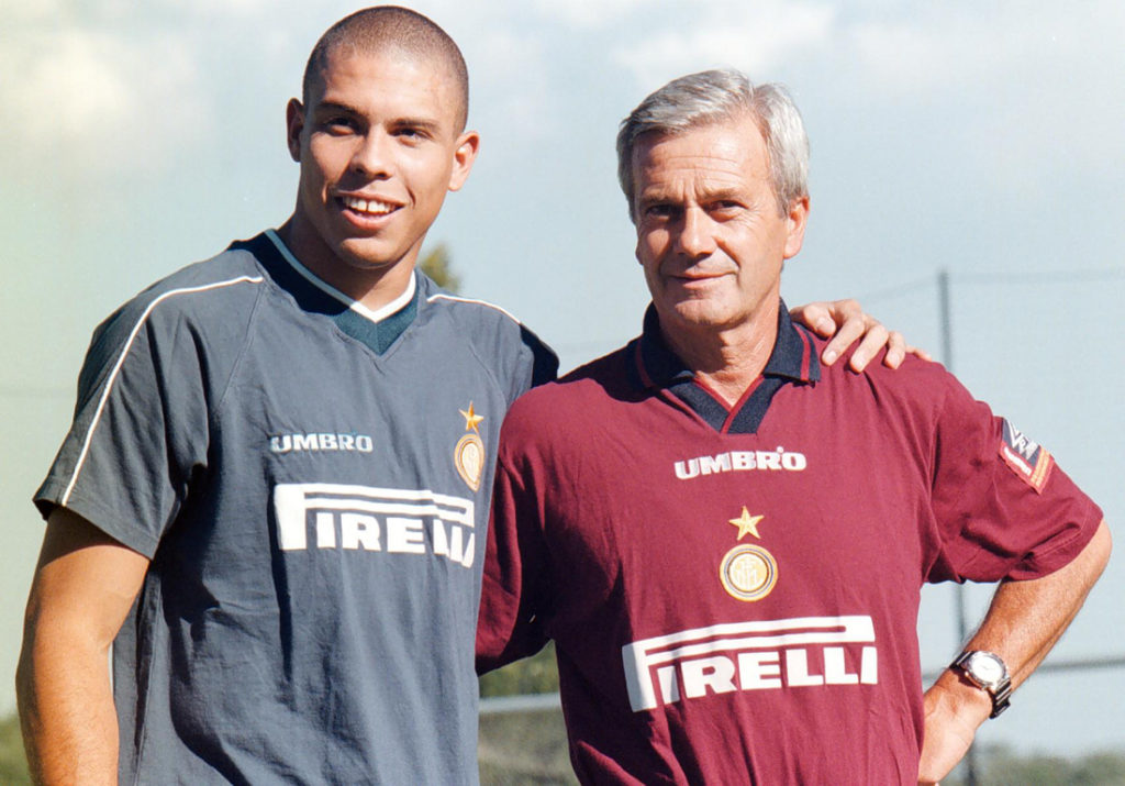 Gigi Simoni e Ronaldo