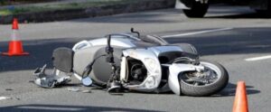 Incidente stradale con scooter