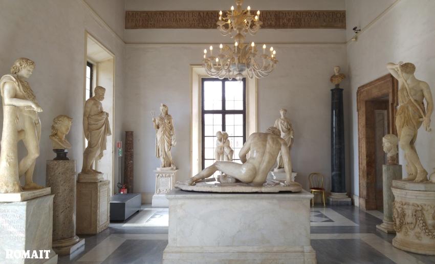 Musei Capitolini, sala del Galata morente