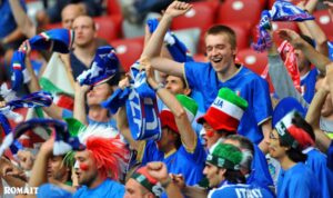 pubblico agli europei: tifosi allo stadio