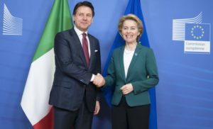 ue della sanità: conte e von der leyen