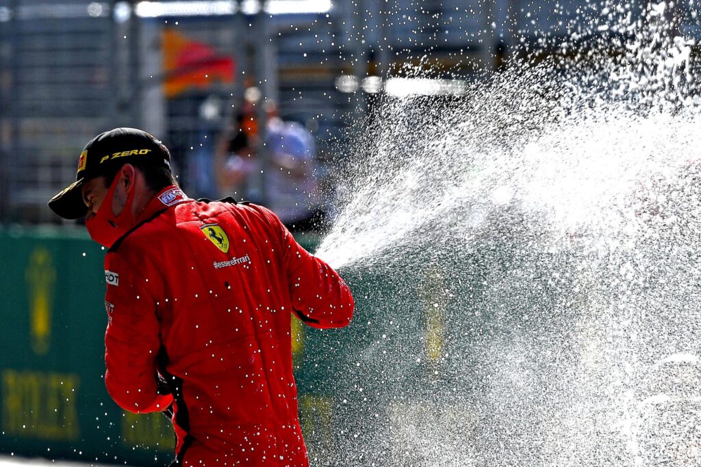 F1 Leclerc Ferrari Austria