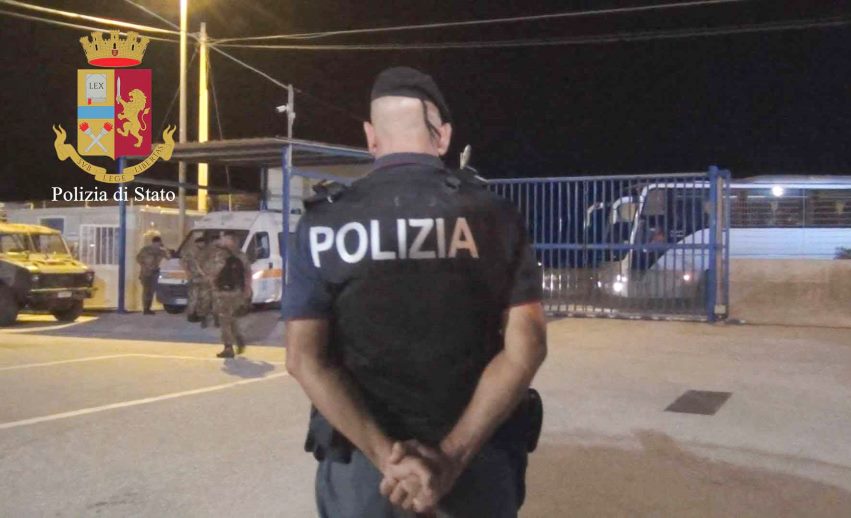 Musumeci, hotspot, Polizia