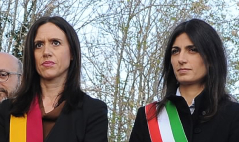 Casamonica demolizioni, Monica Lozzi, Virginia Raggi