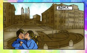 Striscia a fumetti Roma