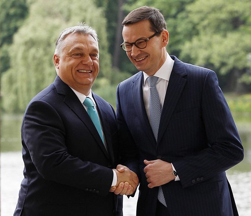 di troppo sovranismo... viktor orbán e mateusz morawiecki