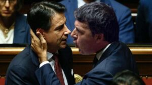 giuseppe conte e matteo renzi