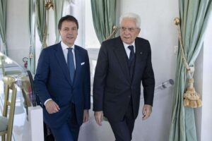 il bisconte dimezzato e mattarella