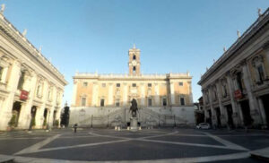 il campidoglio e palazzo senatorio