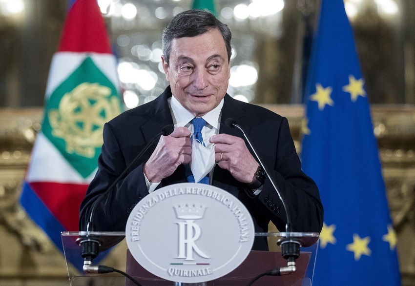 governo ecumenico: mario draghi