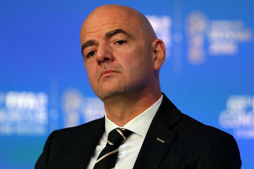 superlega: gianni infantino