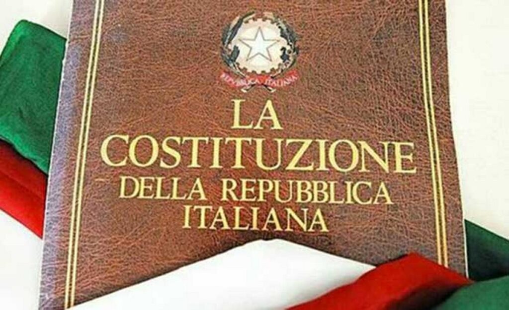 no, signor presidente: costituzione