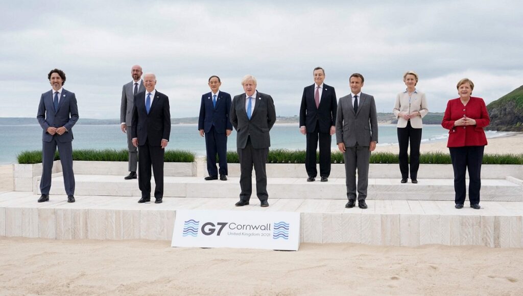 g7 in cornovaglia