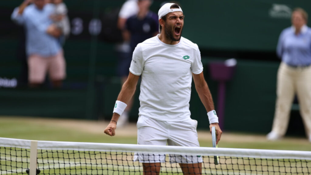 Berrettini Wimbledon semifinale