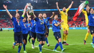 Italia Euro 2020 festeggiamenti finale