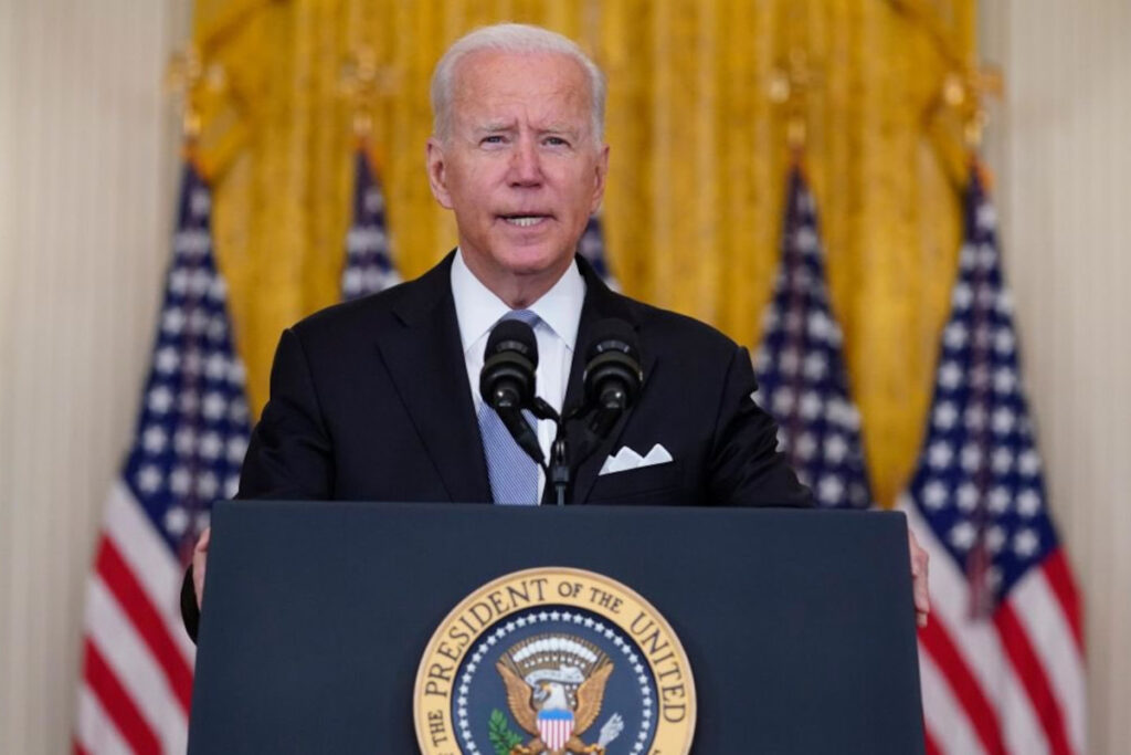 Il presidente americano Joe Biden