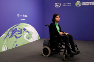 Karine Elharrar ministra Israeliana-disabile-cop26-