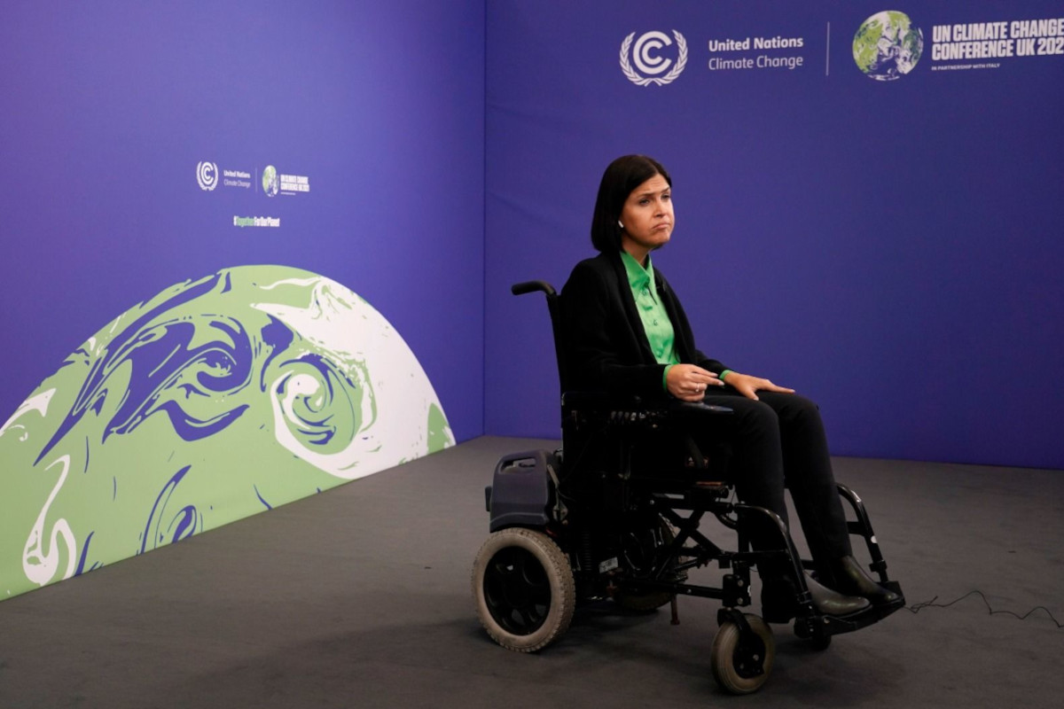 Karine Elharrar ministra Israeliana-disabile-cop26-