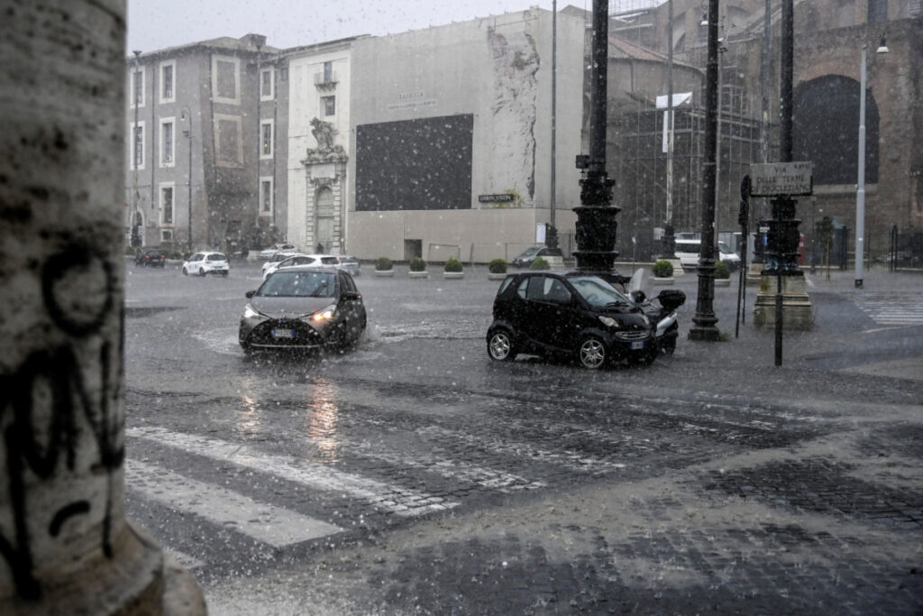 Maltempo a Roma