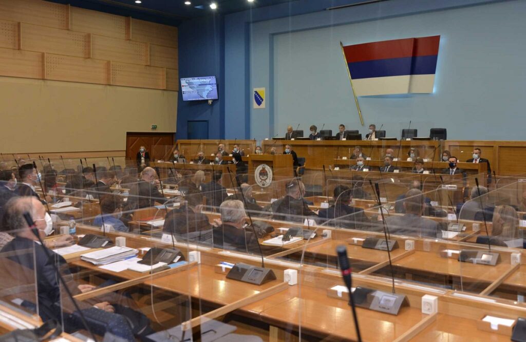 bosnia, parlamento della republika srpska