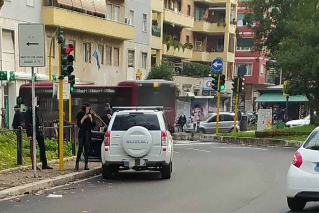 Piazza Bologna, incidente