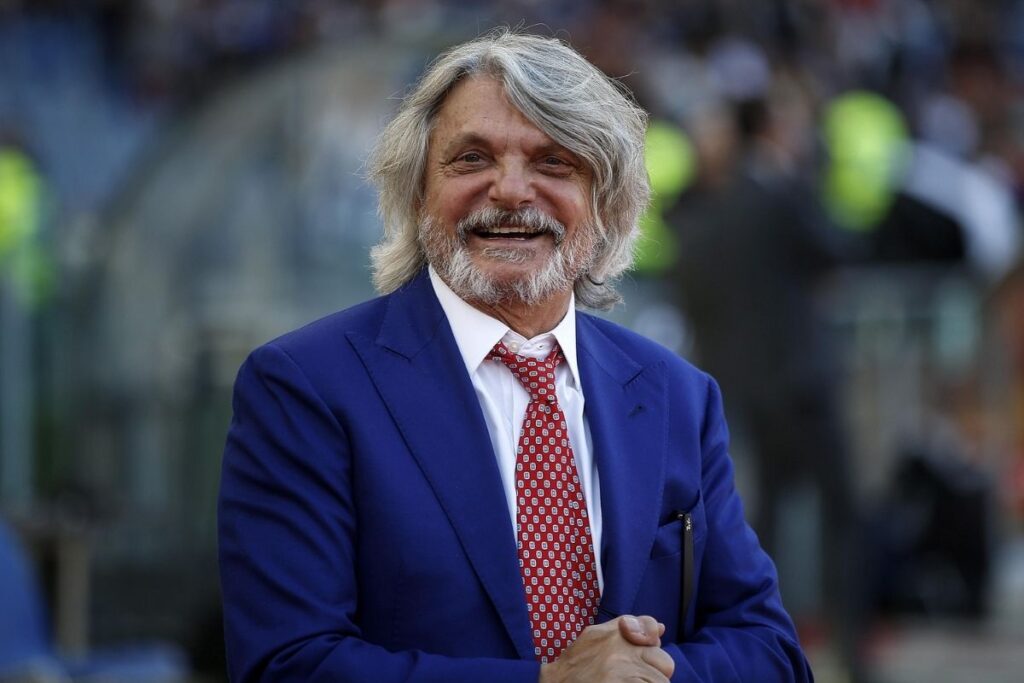 Massimo Ferrero, presidente della Sampdoria