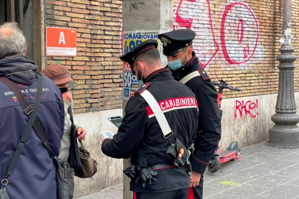 Carabinieri, Roma (foto Dire)