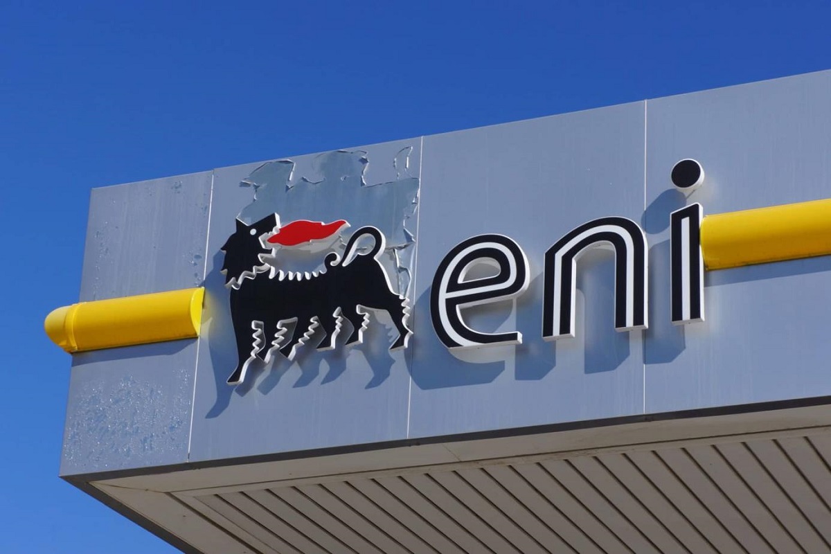 Logo di Eni, gas