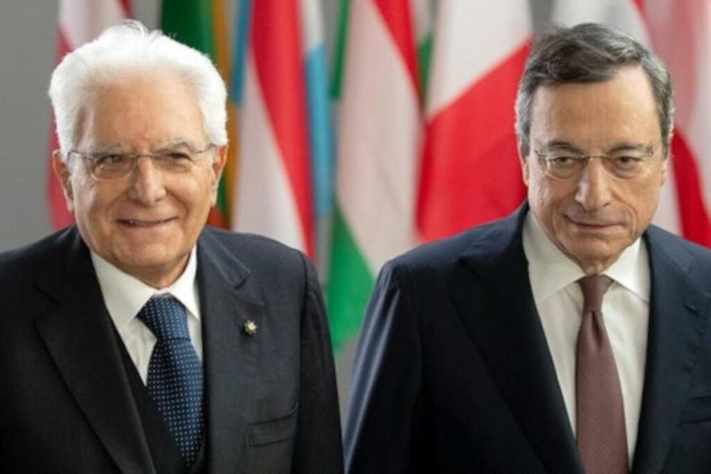 Sergio Mattarella e Mario Draghi