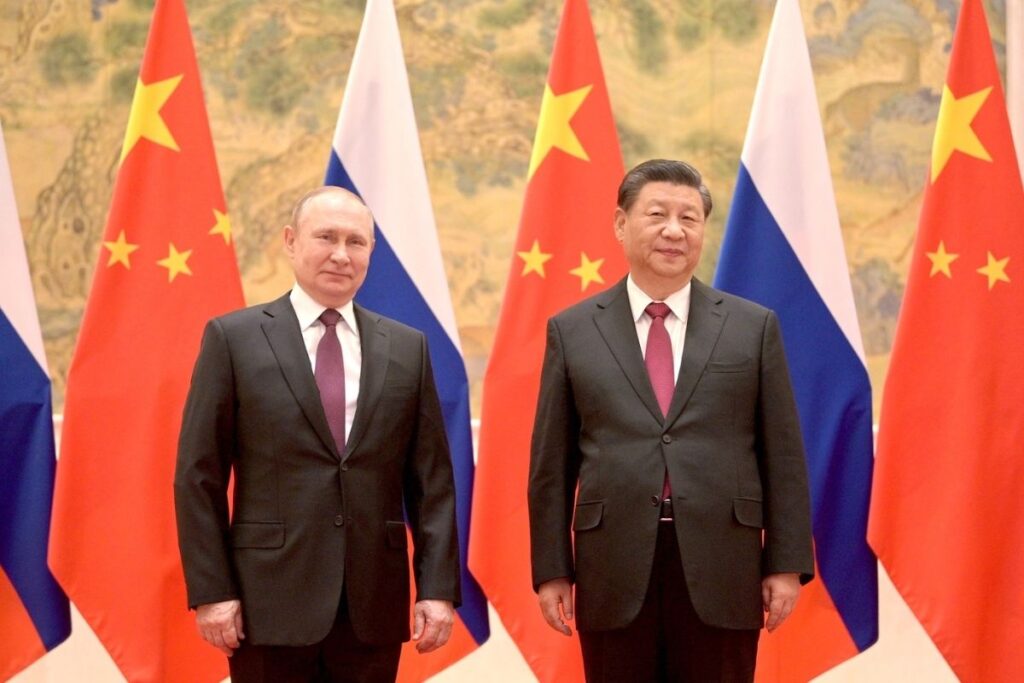 Vladimir Putin e Xi Jinping