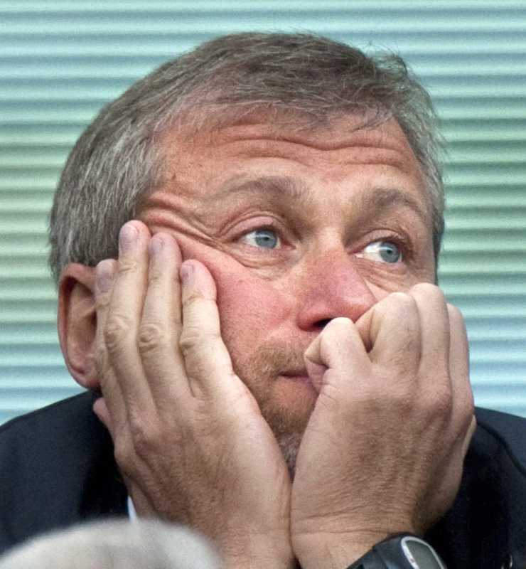 Roman Abramovich perplesso