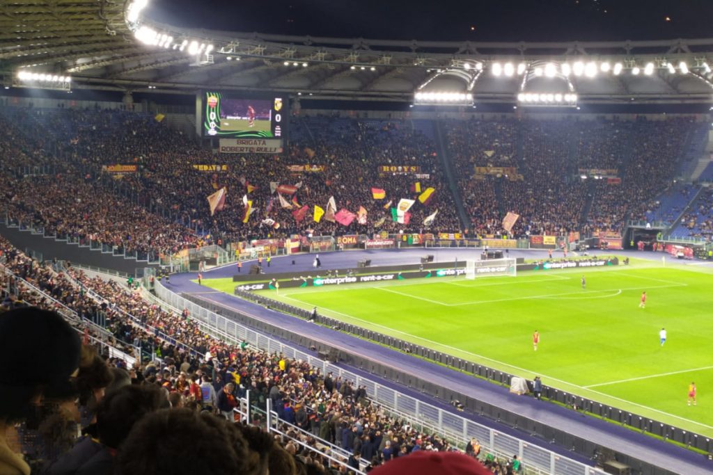 La Curva Sud della Roma, tra Champions, Europa e Conference League