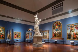 sala del colosso alla galleria dell'accademia di firenze