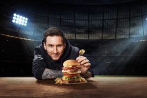 Il nuovo Burger dell'Hard Rock Cafe dedicato a Lionel Messi