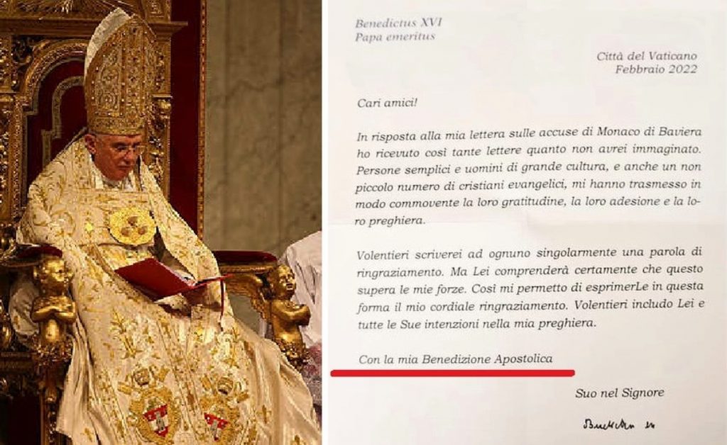 Papa Benedetto XVI, Codice Ratzinger