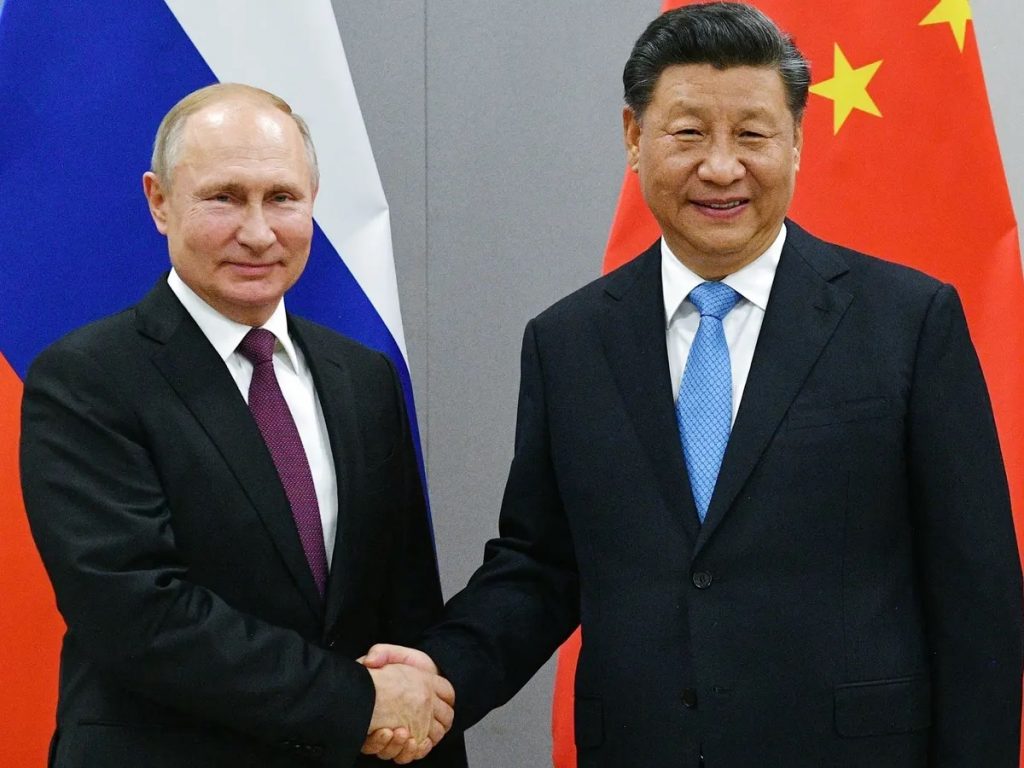 Vladimir Putin e Xi Jinping, guerra ucraina