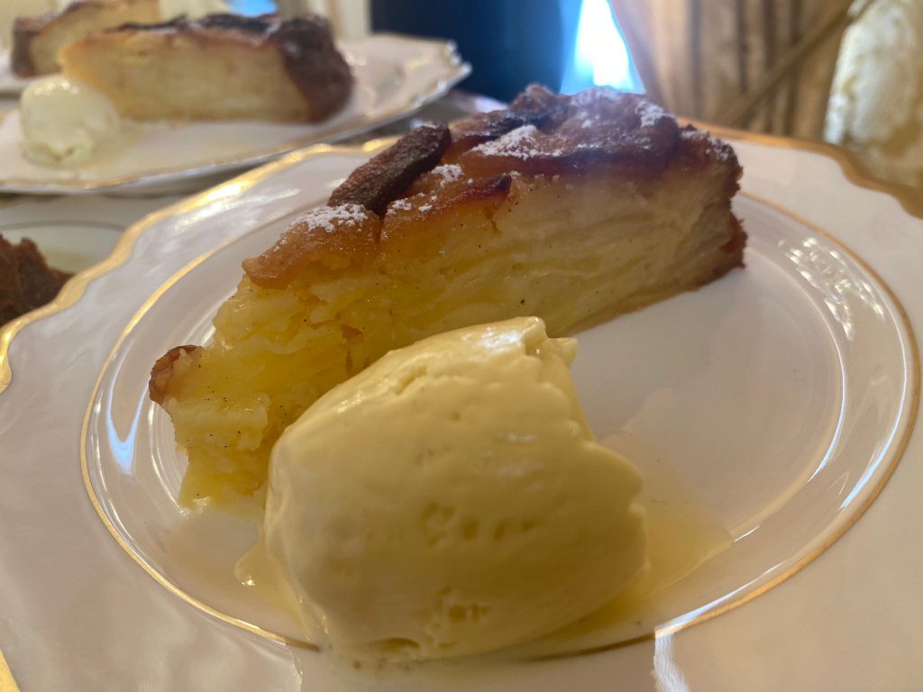 torta di mele del ristorante da Vittorio a Bergamo