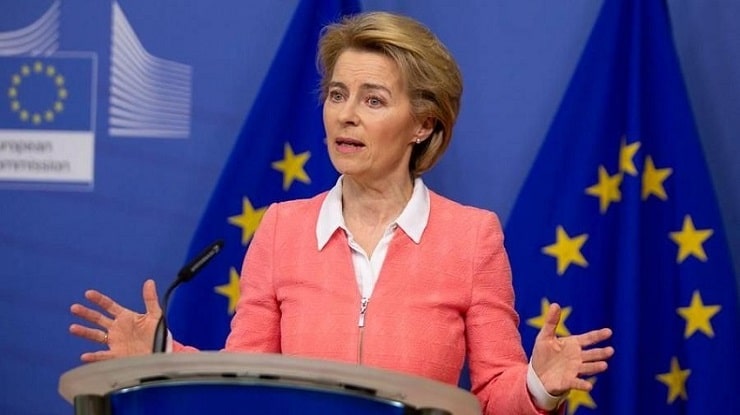 Ursula von der Leyen preoccupata