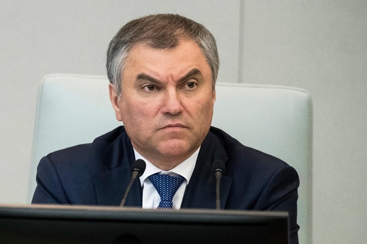 Vjačeslav Volodin, gas