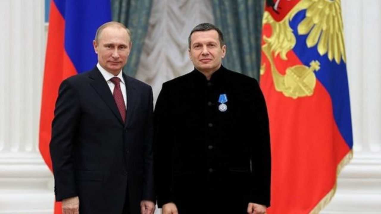 Vladimir Putin e Vladimir Solovyev