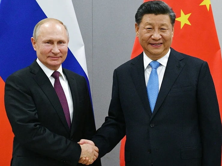 Guerra, Asse tra Vladimir Putin e Xi Jinping