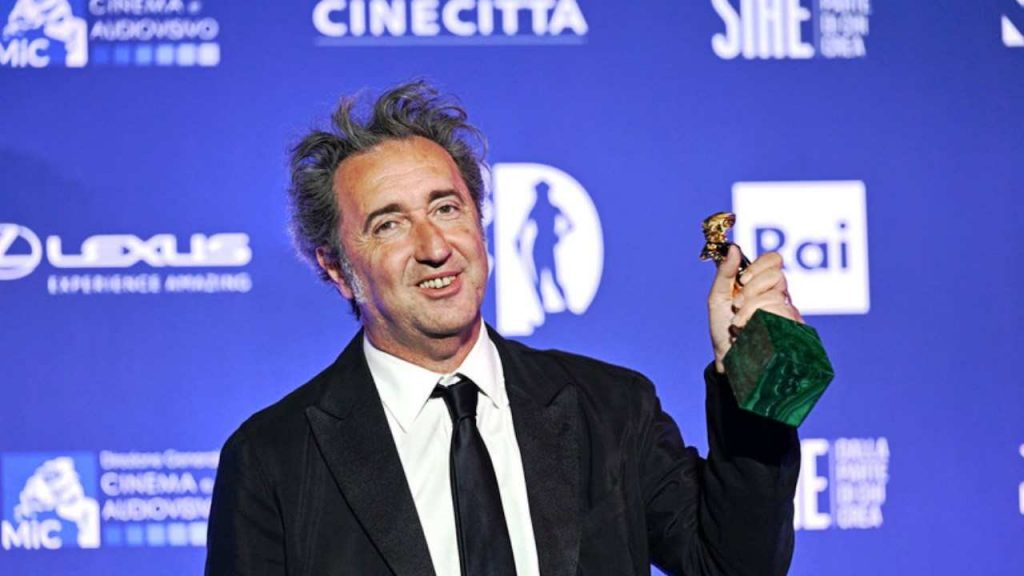 Paolo Sorrentino premiato con il David di Donatello