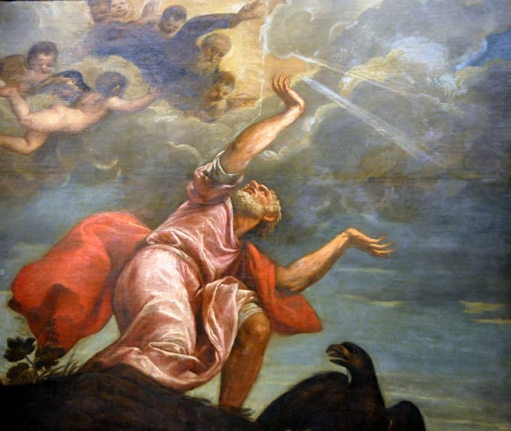 Tiziano - San Giovanni Evangelista a Patmos