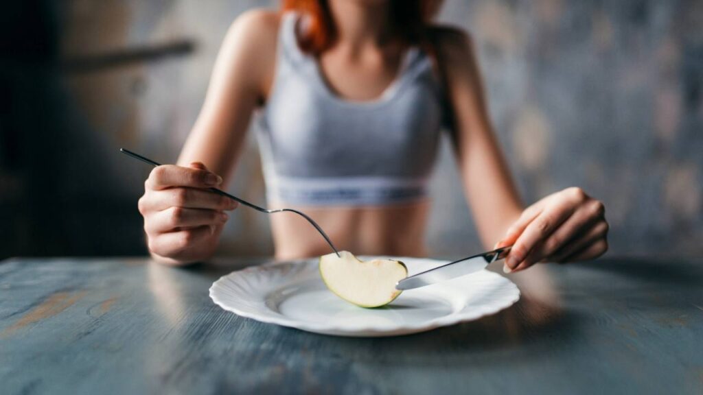 Anoressica a tavola, anoressia nervosa