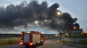 Incendio discarica Malagrotta