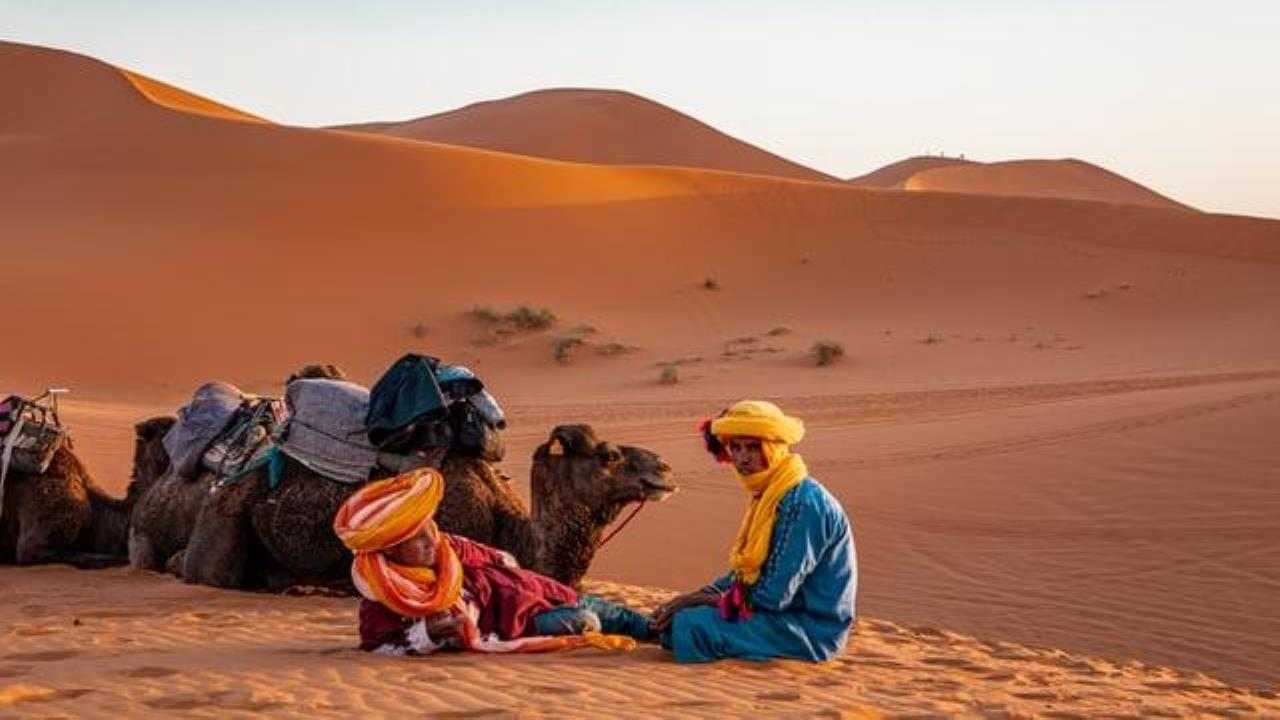 Marocco, sabbia del deserto