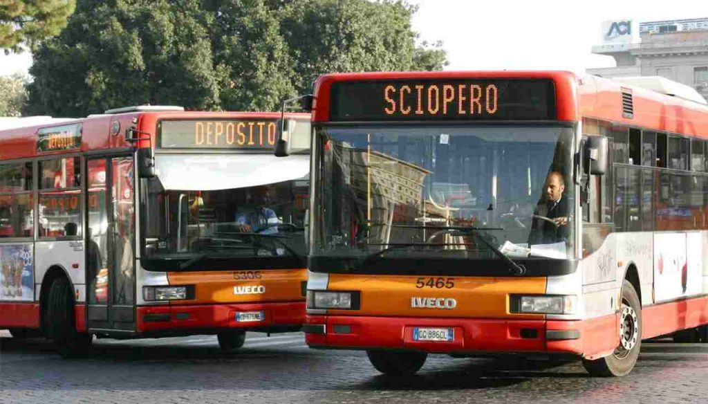 Sciopero bus