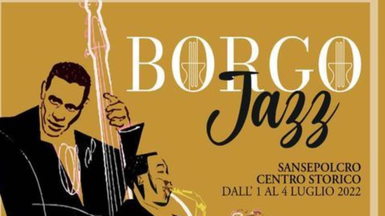 La locandina della rassegna musicale "Borgo Jazz"